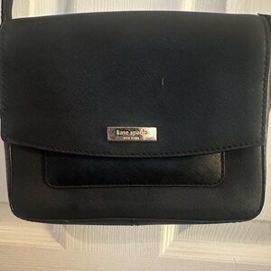 Kate Spade Sleek Black Crossbody Bag